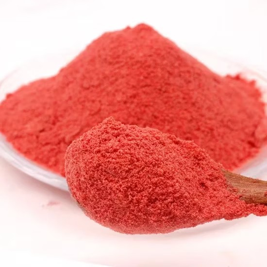 مسحوق الفراولة الطبيعي مسحوق فاكهة الفراولة سوبر فودز