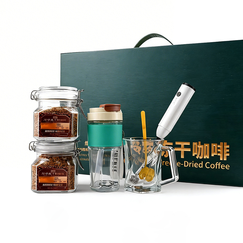 Yuhu Brand Freeze Dried Instant Coffee Sets for Gift Office Daily Use