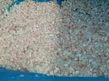 آلة تقطيع مكعبات اللحم المجفف والنقانق