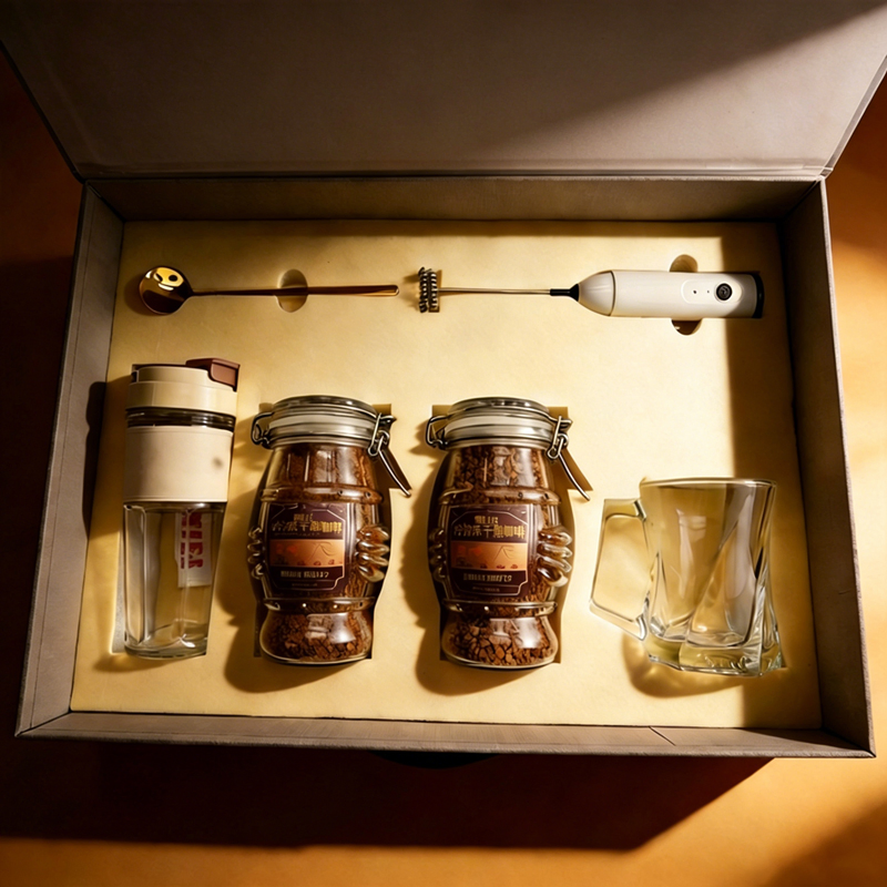 Yuhu Brand Freeze Dried Instant Coffee Sets for Gift Office Daily Use