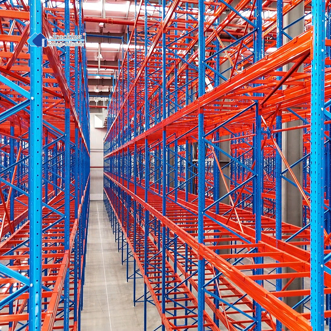 High Density Steel Storage Racks EU Standard Heavy Duty Adjustable Pallet Racking System for Warehouse Storage Solutions