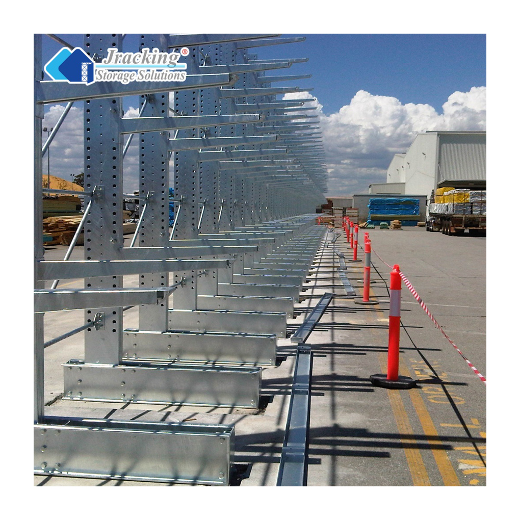 Manufactured in China Best Price Structural PC Double Sided Cantilever Racking for Timber Storage Warehouse Rack Stacking Racks