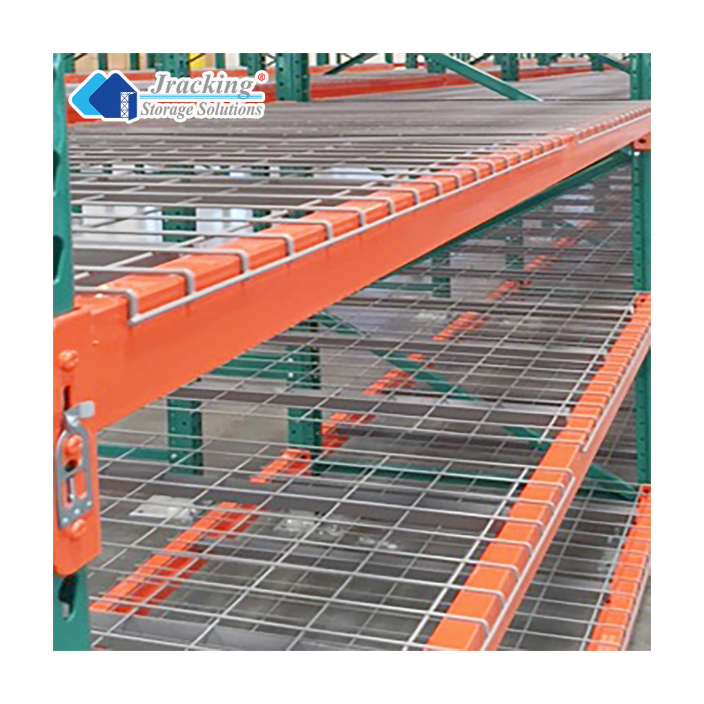 Efficient Storage Solutions Shipping Corrosion Protection Rack US Large Inventory Metal Shelf Galvanized Wire Mesh Deck