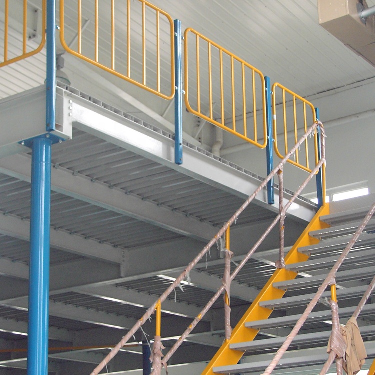 Warehouse Equipment Bolted Fire Protection Steel Platform Racking System