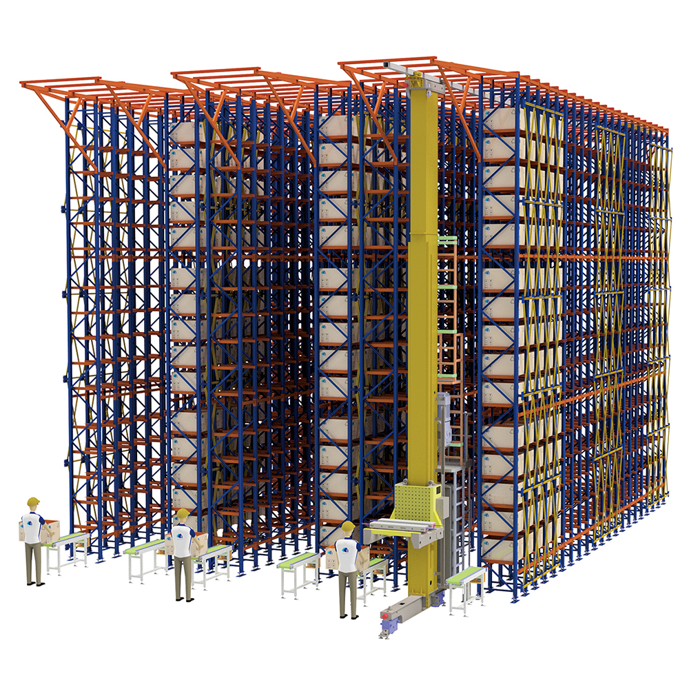 Jracking High Quality Steel Customized ASRS Automatic Storage Retrieval Racking Systems