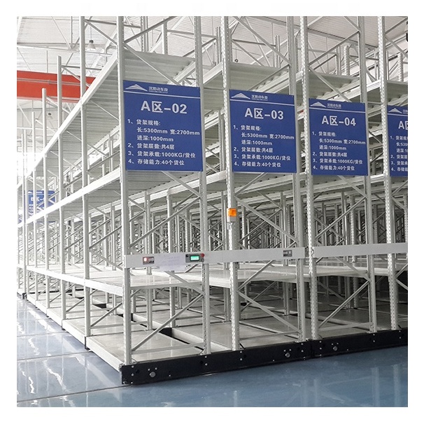 Storage Automatic Equipment Radio Shuttle Control Pallet Rack for Construction Machinery