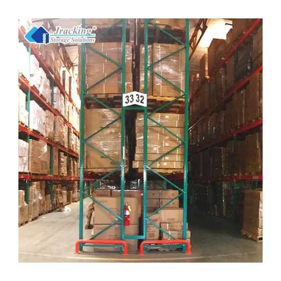 Jracking CE Certified Vertical Storage Racks Powder-Coated Heavy-Duty Pallet Shelving Racking for Cold-Chain Warehouses