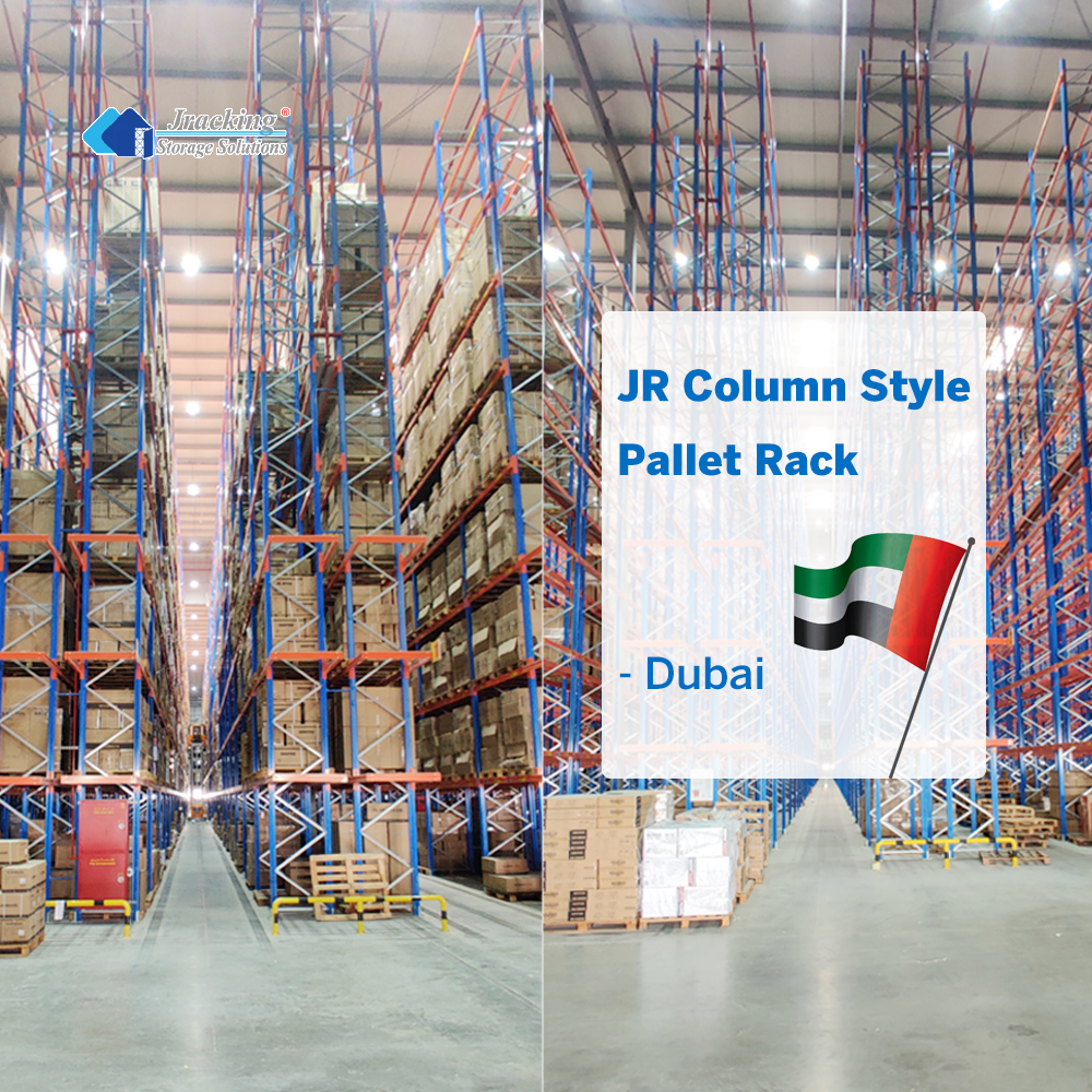 Jracking Industrial Warehouse Storage Rack Shelves CE Certified Heavy Duty Euro Pallet Racks for Distribution Center