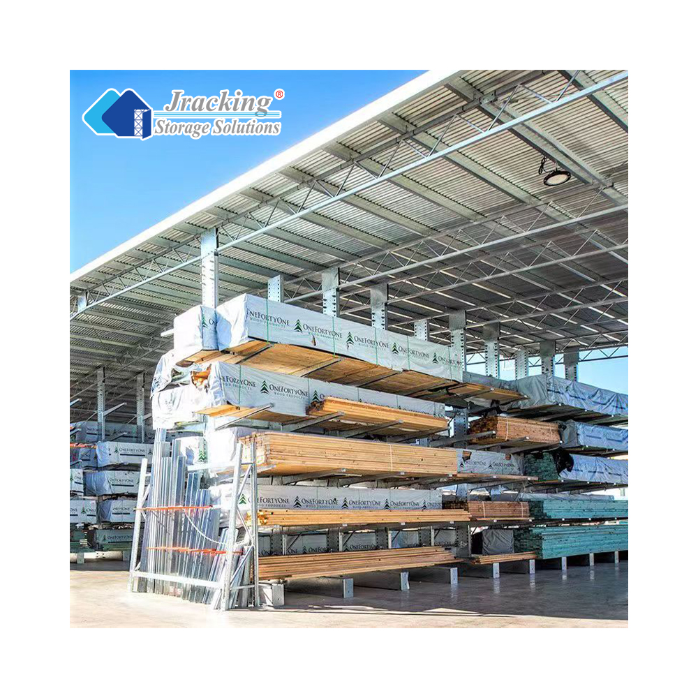Jracking CE Certified Industrial Pipe Storage Rack Heavy Duty Cantilever Racking for Warehouse Storage