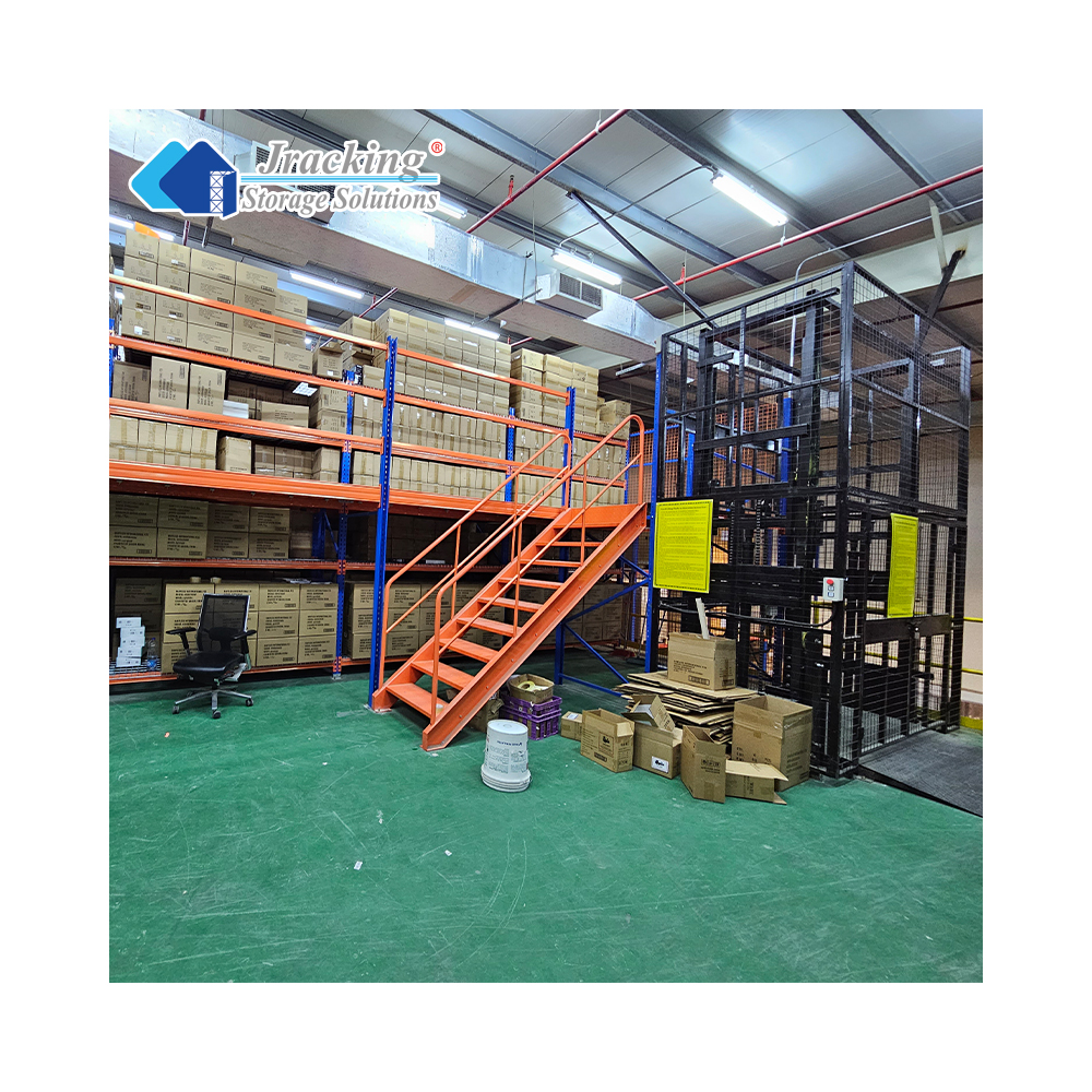 Jracking Steel Mezzanine Floor Rack Multiply Useful Surface Area by Adding One or More Additional Work Platforms
