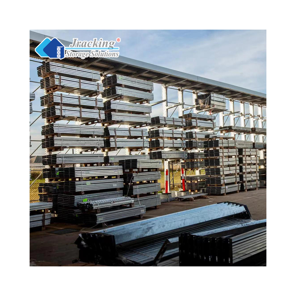 Jracking Factory Wholesale Price Custom Industrial Cantilever Racking System Warehouse Metal Heavy Duty Cantilever Rack
