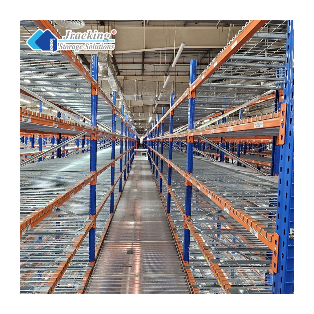 Heavy Duty Warehouse Storage Stack Racks Corrosion Protection Steel Wire Mesh Decking for Pallet Rack