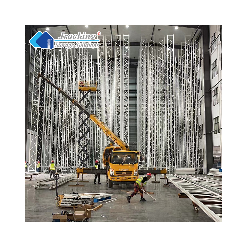 Jracking Storage Shelving Pallet Racking System ASRS Shuttle Racking Storage System for Automated Warehouse Solution