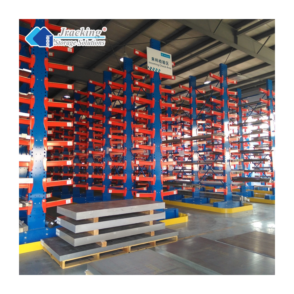 Industrial Heavy-Duty 5-Layer Cantilever Rack Strong Arm Storage Shelving for Warehouse & Plywood Heavy Duty Storage Solutions
