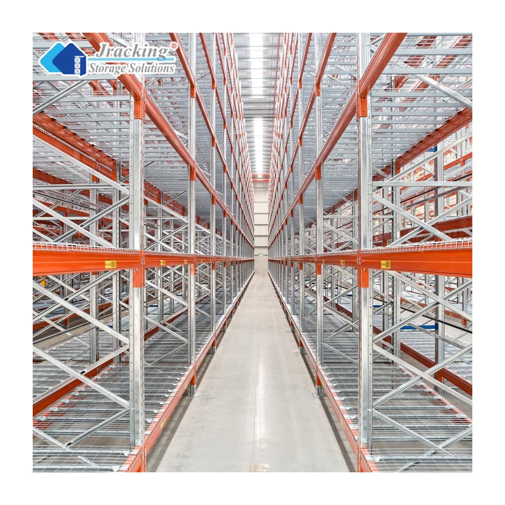 Jracking CE Certified AU Standard Warehouse Racks Heavy Duty Steel Pallet Racking System for Logistics Center