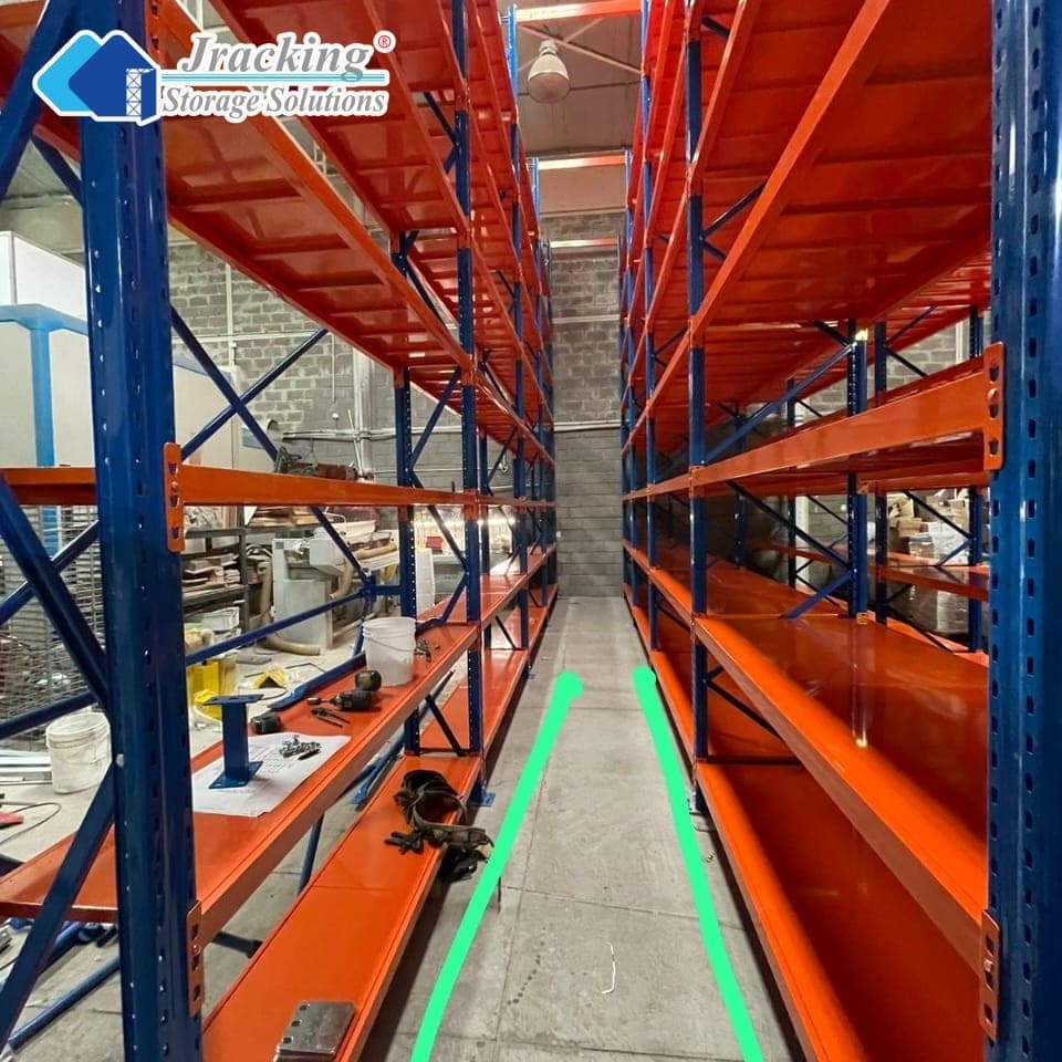 Jracking Corrosion Resistant EU Standard Storage Racks Steel Heavy Duty Pallet Rack for Automated Retail Distribution