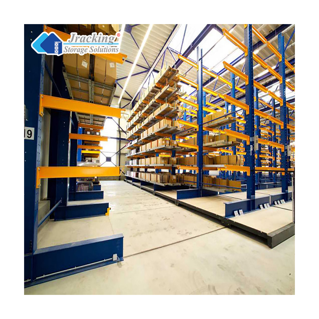 Jracking Customized Light Duty Storage I-Shaped Cantilever Rack Muti-Layer Industrial Use Cantilever Stacking