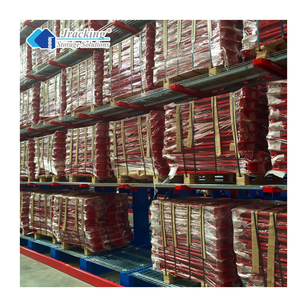 Safe and Accident-free Working Operation Electric H Cantilever Rack Style Mobile Racks