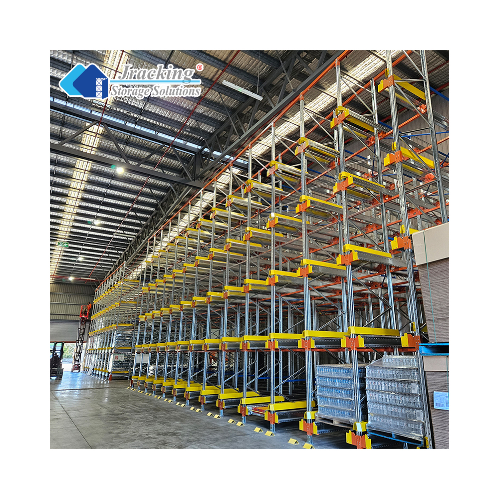 High Density Automatic Warehouse Storage Racks Modular Radio Shuttle Racking for Cold Chain Warehouses