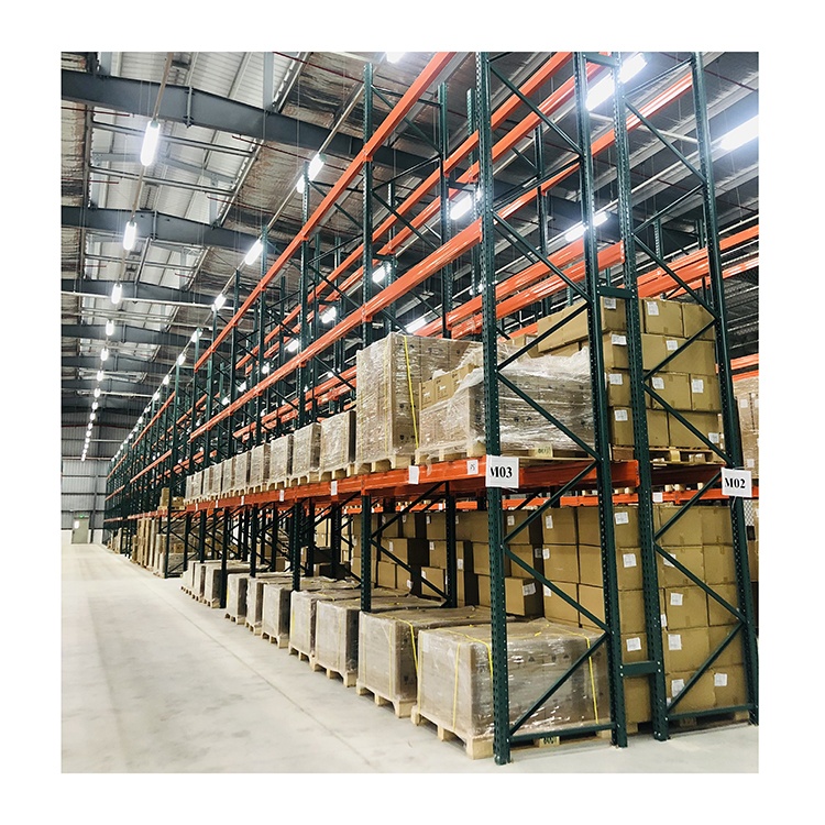 Heavy Duty Industrial Warehouse Storage USA Teardrop Pallet Rack