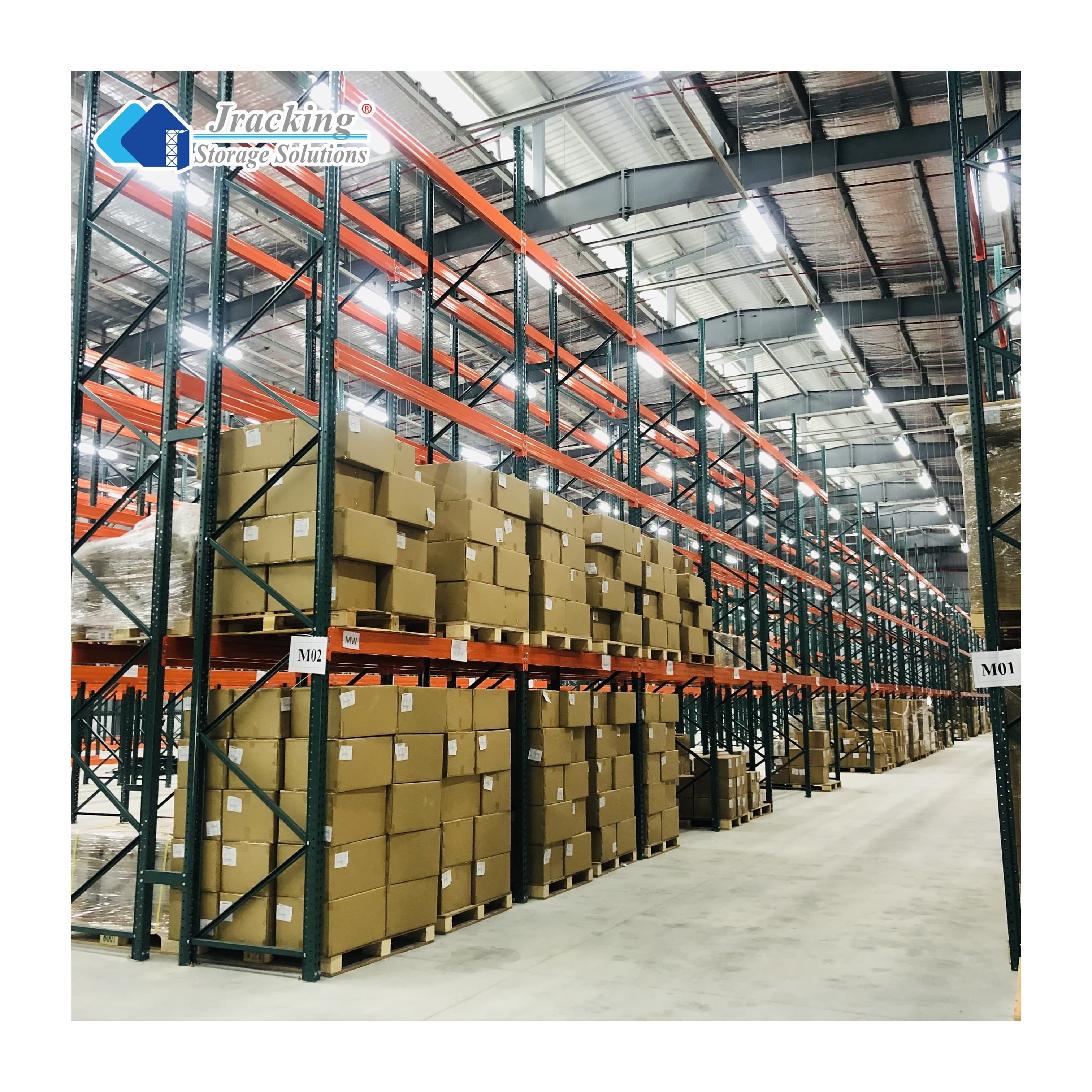 Heavy Duty Certified Industrial Storage Shelving US WarehouseTeardrop Pallet Racking for Warehouse Storage System