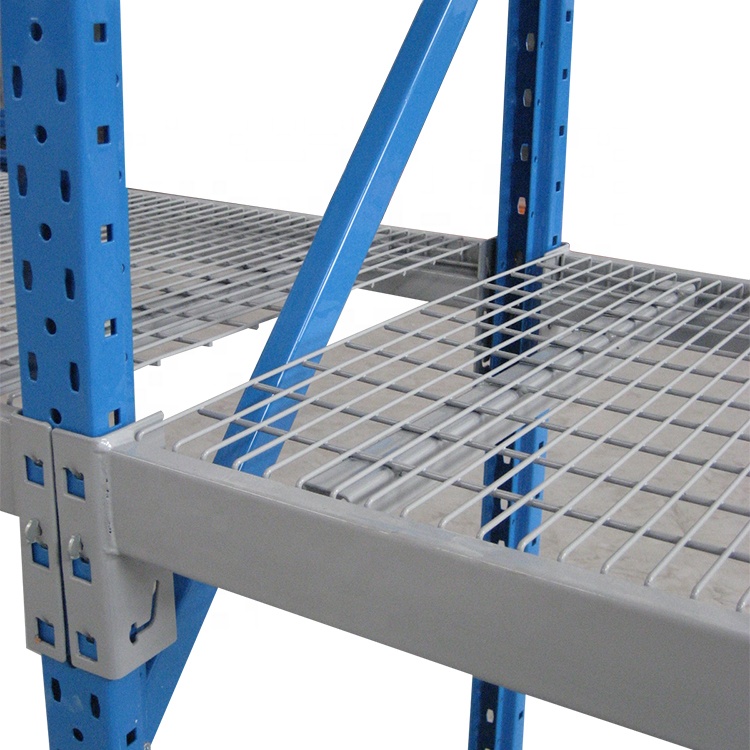 Jracking Corrosion Protection Steel Galvanized Wire Mesh Decking Panels for Warehouse Storage Pallet Racking System