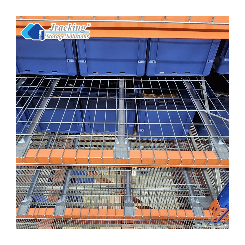 US In-Stock Steel Warehouse Shelf Rack Corrosion Protection Galvanized Wire Mesh Deck for Industrial Pallet Racks