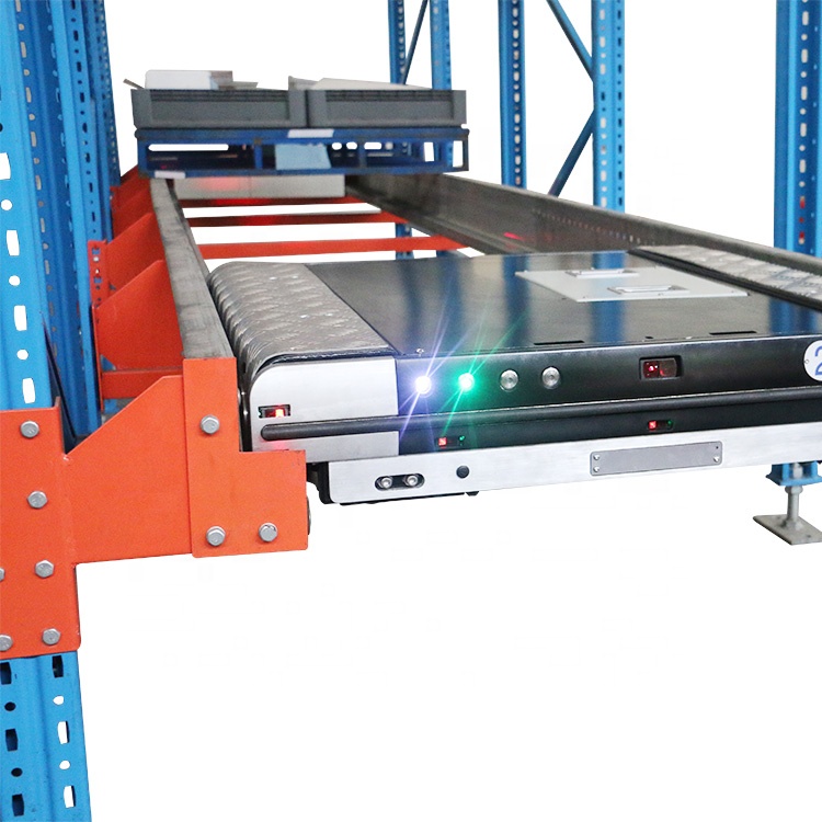 High Density Automated Warehouse Storage FIFO & FILO Pallet Radio Shuttle Racking System for Industrial Raw Material Storage