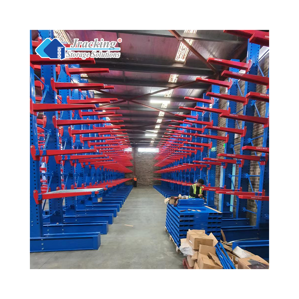 Jracking Heavy Duty & Versatile Cantilever Rack Durable Cantilever Rack for Efficient Warehouse Racking