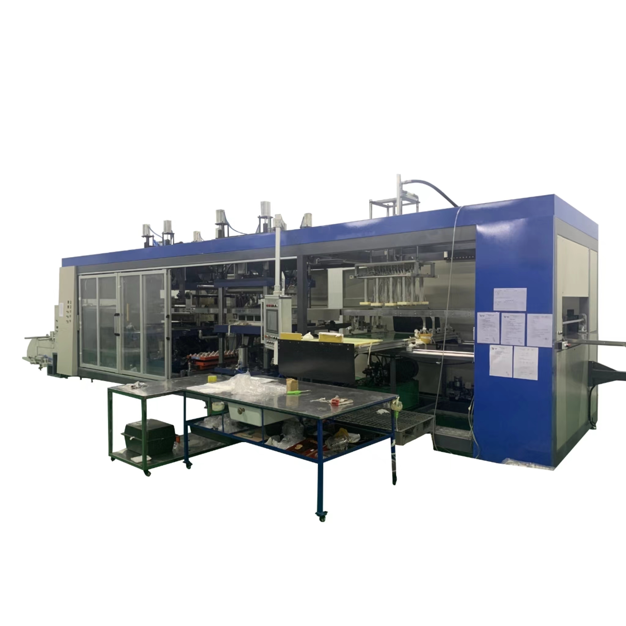 Vacuum Thermoforming Machines for Chemical and Medical Packaging Manufactured with PS ABS EPS PVC Plastic Types