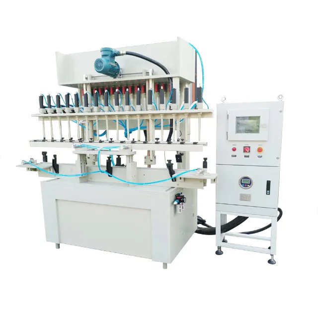 Anti-Corrosive PP Piston Servo Motor Acid Bottle Liquid Filling Packing Machine
