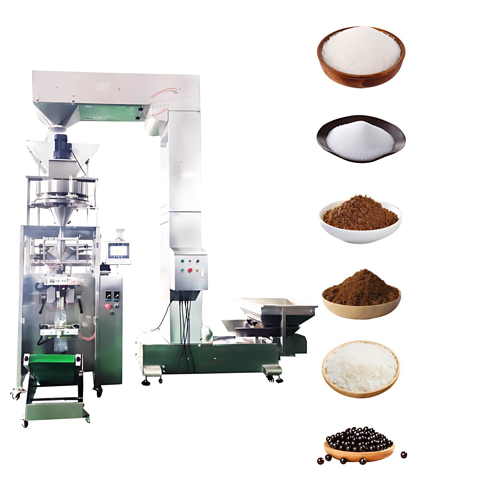 Durable SS304 Single Lane Large Back Sealing Particle Packaging Machine For Sunflower Seed Big Sachet Packaging