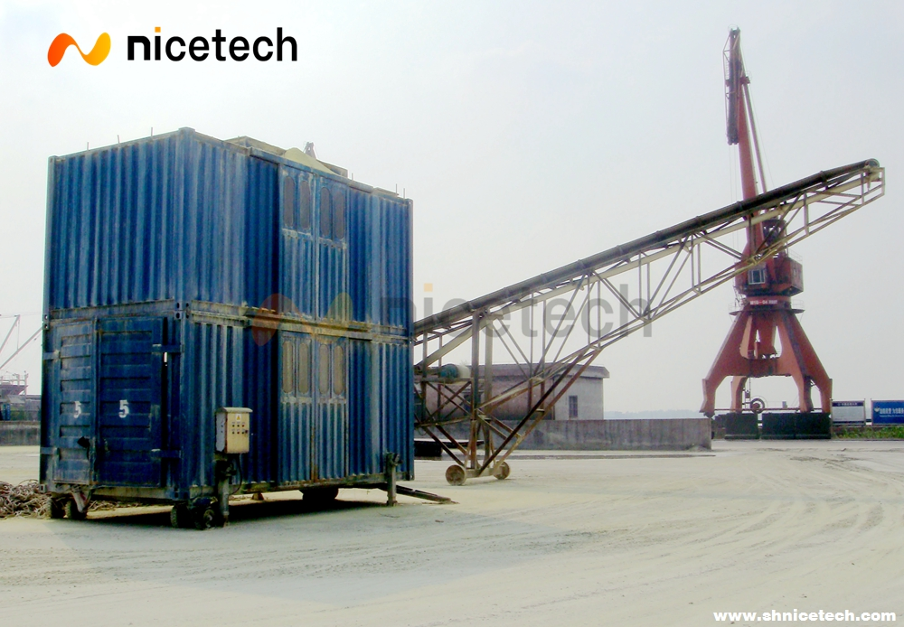 Port Mobile Type Containerized Weighting and Bagging Unit Container Type Bagging Machine
