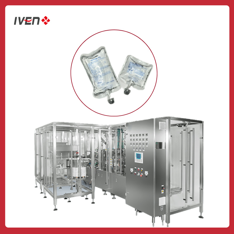 Sterile IV Infusion Pouch Sealing Equipment/Advanced Soft Bag Form-Fill-and-Seal Machine