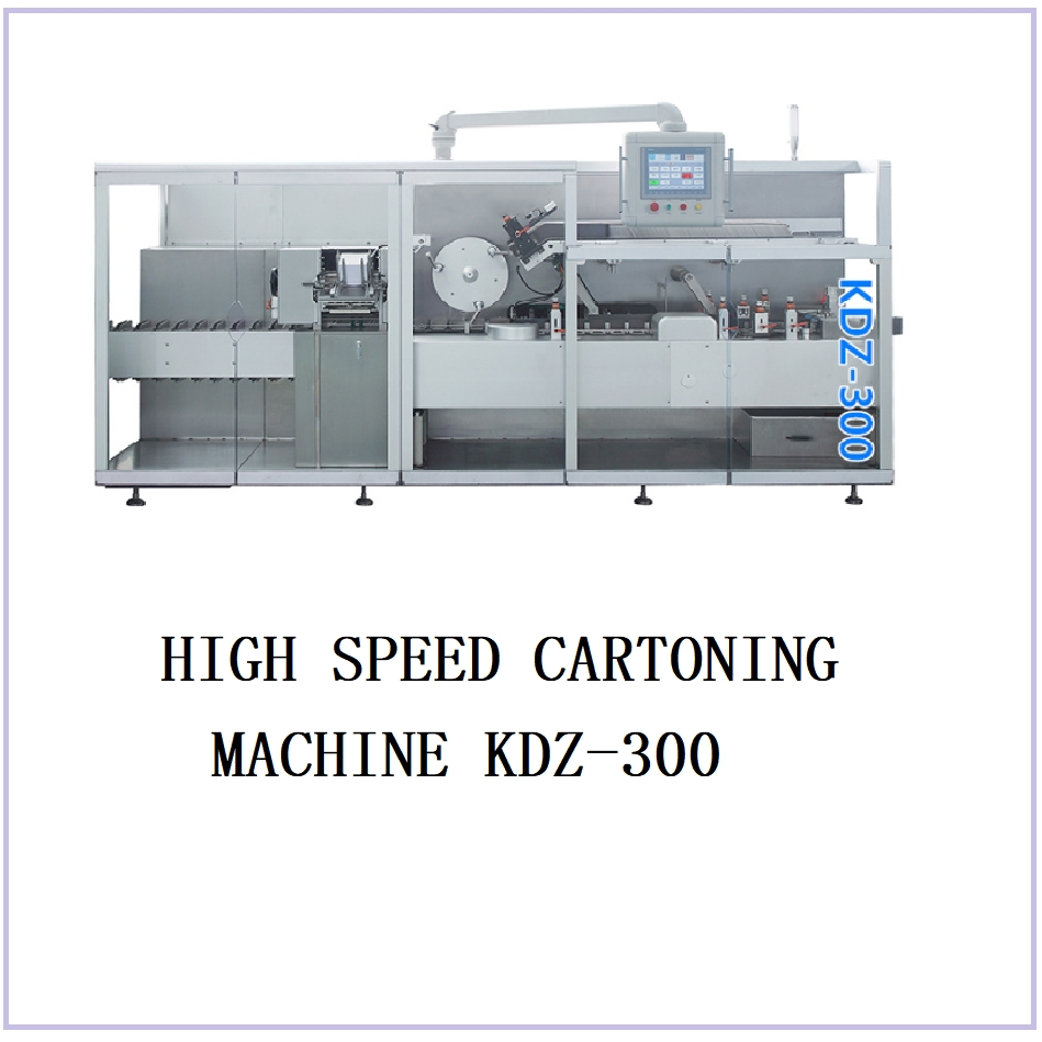 Box Packing Case Packer Cartoning Pack Machine for Capsule Pills Blister Sheet