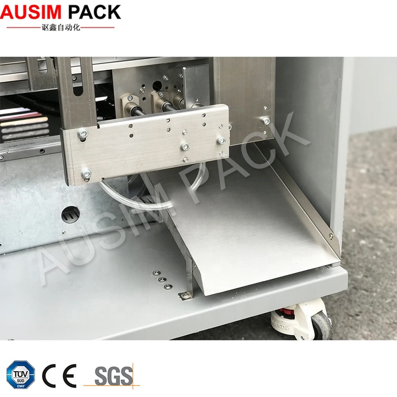 New Fast Delivery Automatic Electric Mini Doypack Machine With Wrapping &amp; Sealing For Food Powder Film Pouch Packaging