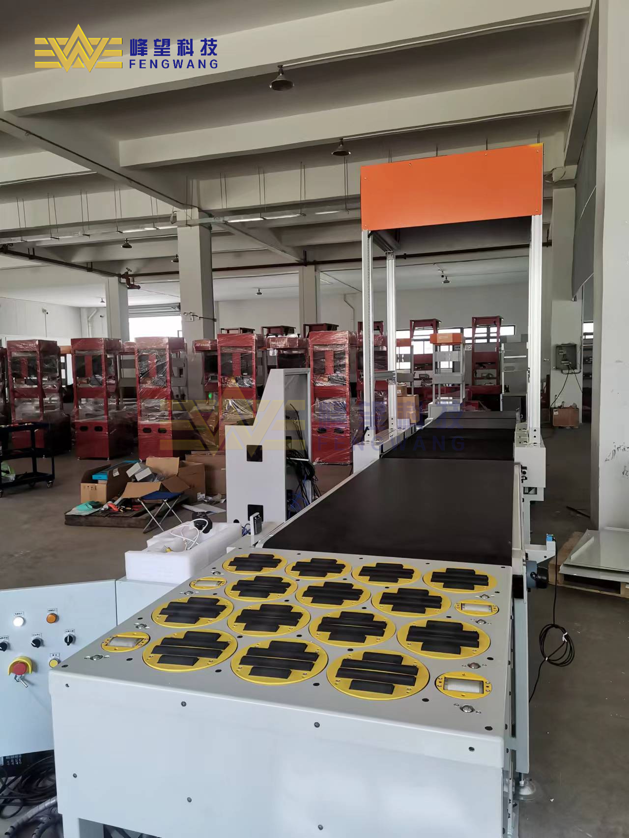 Modular Swivel Wheel Sorter Plug-and-Play Balance Wheel 220V New Space Saving High Throughput Parcel Sorting Machine For Express