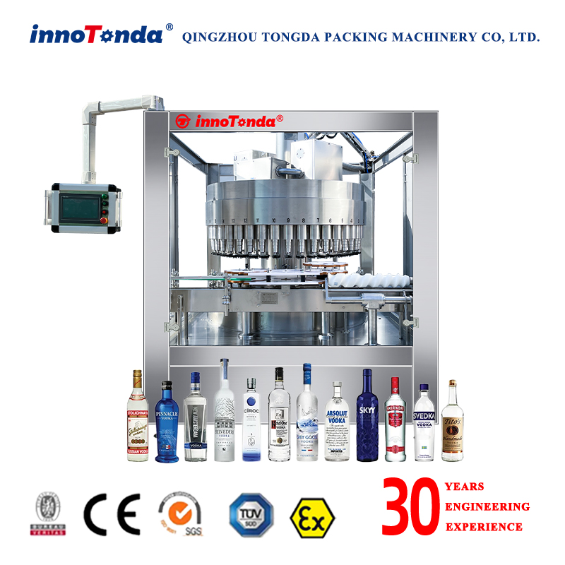 Liquor, Red Wine, and Spirits Filling Machine; Juice and Beverage Filling Machine