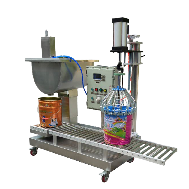 Small Liquid 5 Gallon Pail Filler, Manual Container Filling Machine with Servo, Machines for Filling Collapsible, Outdoor Gallon Filling Equipment