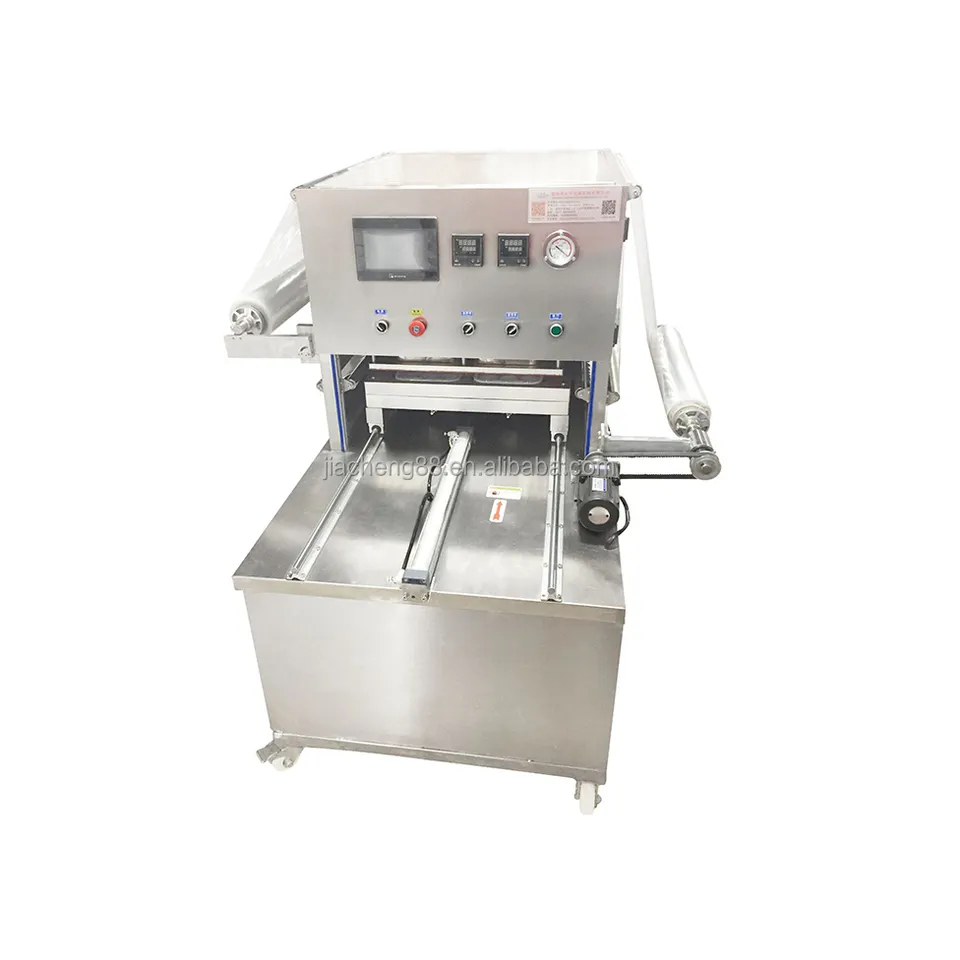 Langtai Continuous Type Vacuum Packaging Machine For Food Meat Cheese Fish Fresh Keeping Preservation Sealing Packing Equipment
