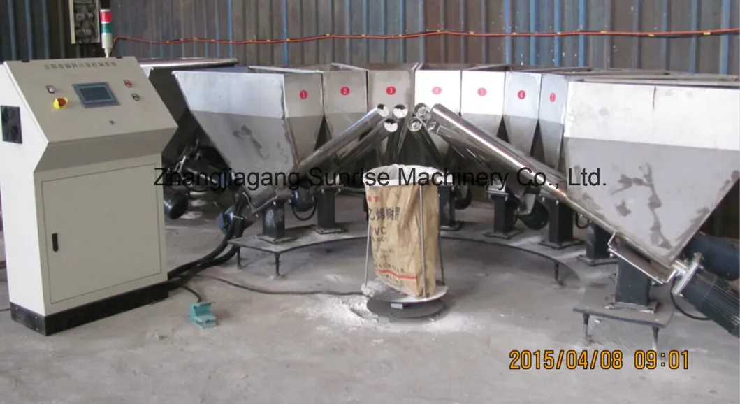 Auto Plastic PVC Calcium Chemical Automatic Weighing Mixer System