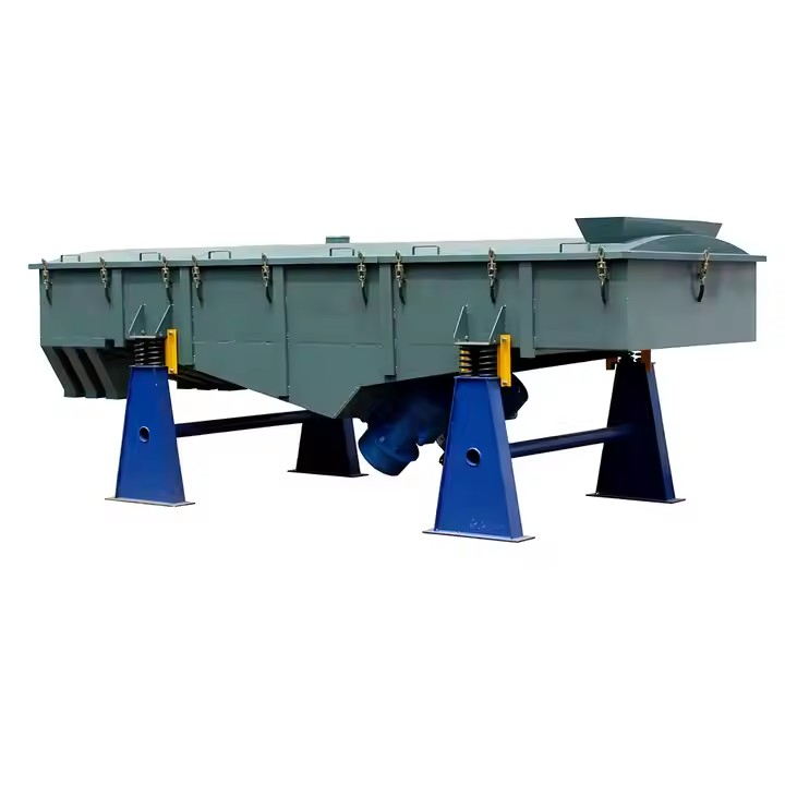 Continuous Operation Conveying Type Vibrating Sand Removal System for High Volume Production Lines