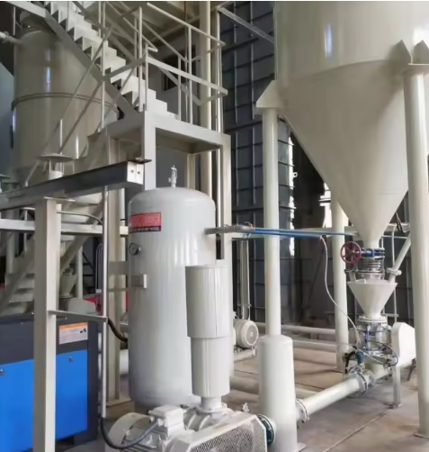 Custom Pneumatic Conveying System Southeast Asia Factory Use