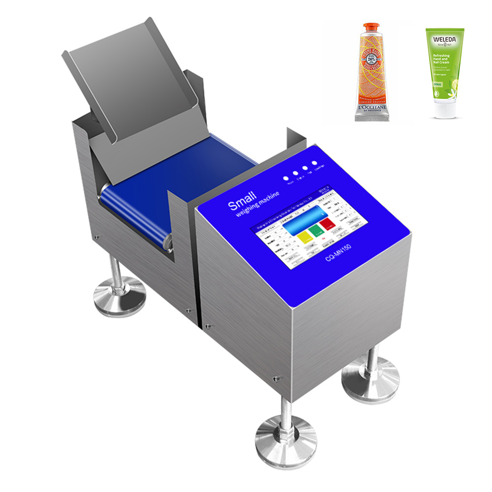 High Accuracy And High Speed Touch Screen Mini Automatic Checkweigher Check Weigher Weighing Scale For Small Product