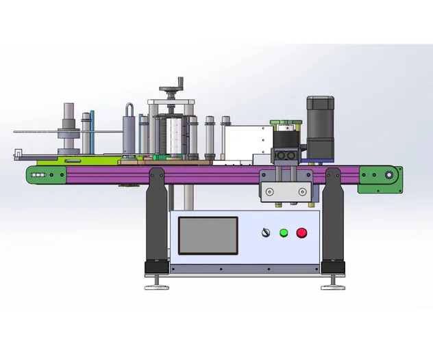 Touchscreen HMI Labeling Machine