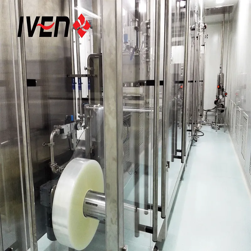 Sterile IV Infusion Pouch Sealing Equipment/Advanced Soft Bag Form-Fill-and-Seal Machine