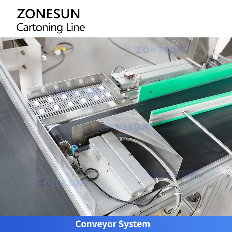 Zonesun Zs-Fal180V5 Automatic High Speed Cartoning Packing Machine Automatic Case Erecting Loading Sealing Production Line