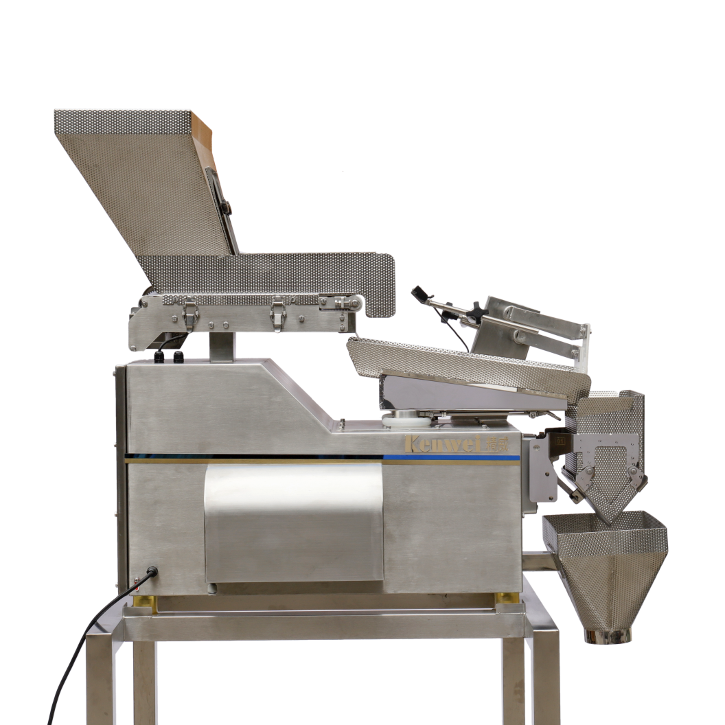 Accuracy Single Head Linear Weigher Pillow Packaging Machine Two Layers Belt Vibrate Sugar Cauliflower Packing Machine