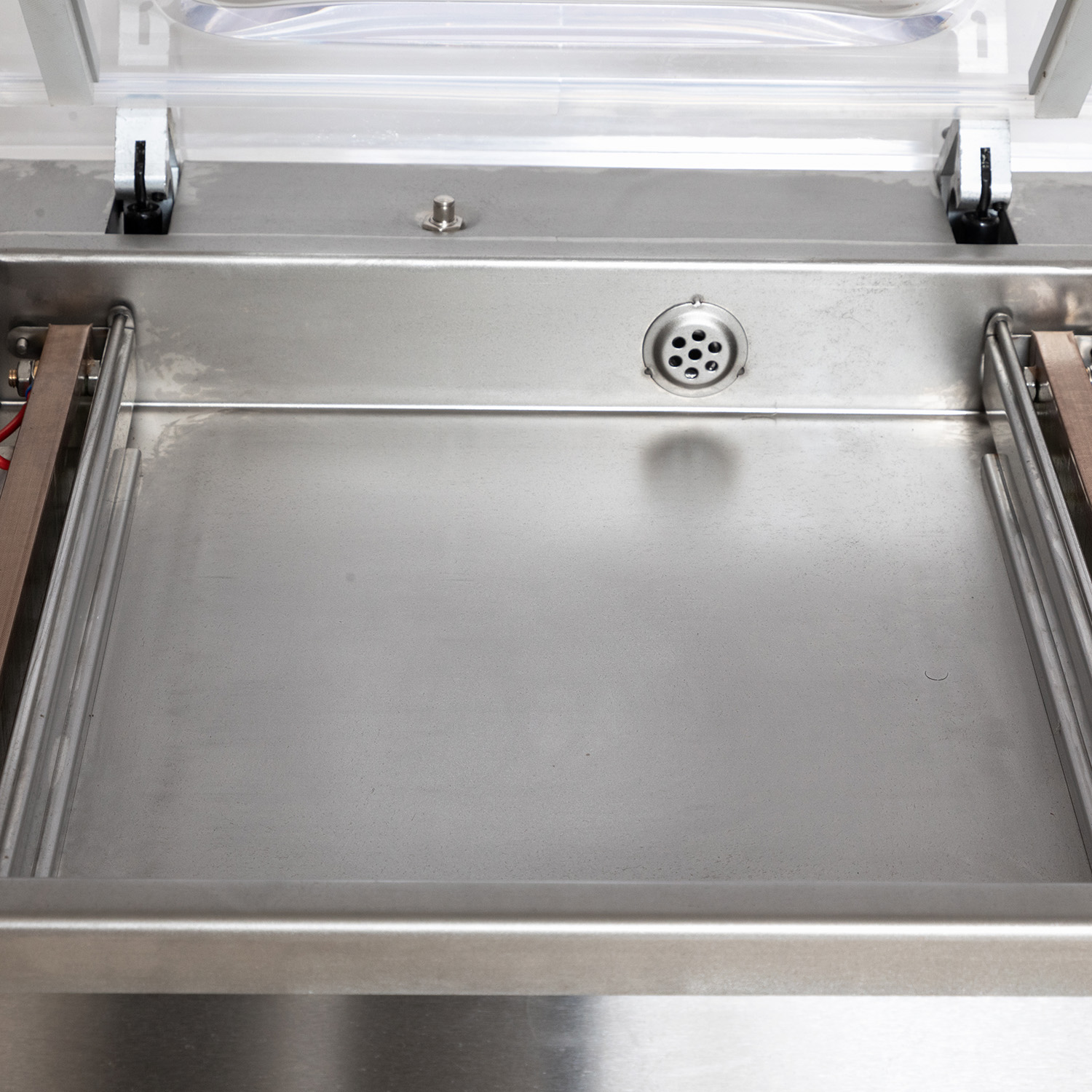 WANHE Electric Table Top Semi-Automatic Vacuum Packing Food Vegetable Chamber Sealer Machine with Film Packaging