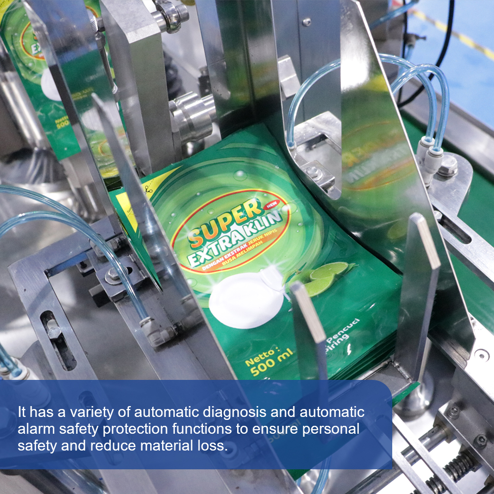 Multi-Function Automatic Electric Motor High-Speed Filling Premade Pouch Packing Machine for Food &amp; Commodity